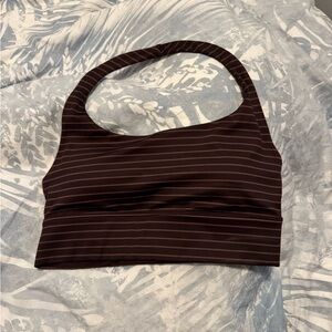 Vitality Pulse™ Halter Bra - Chocolate Bar